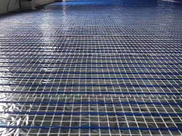 厂房电地暖施工案例